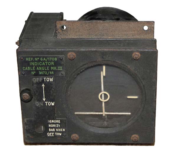 Wskaźnik Mk III kąta liny holowniczej typowy wyłącznie dla szybowców Horsa Mk II. Fot. Kolekcja autora